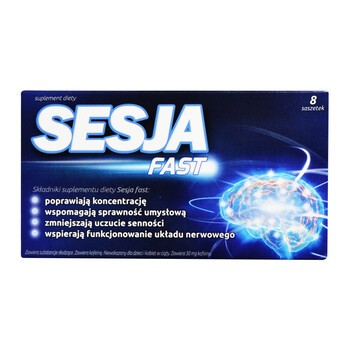 Sesja Fast, proszek, 1 g x 8 saszetek