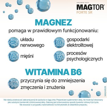 Magtor Forte SR, tabletki, 60 szt.