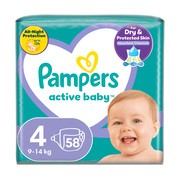 Pampers Active Baby 4 (9−14 kg), pieluszki jednorazowe, 58 szt. https://azcdn.doz.pl/image/d/product/6720cf97-scale-180x180.png