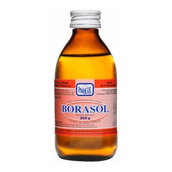 Borasol, 30 mg/g, roztwór na skórę, 200 g