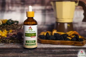 My Herbs D3 + K2 MK-7 Forrte, krople, 100 ml