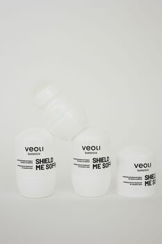 Veoli Botanica Shield Me Softly, łagodzący mineralny dezodorant dla skóry wrażliwej, 50 ml