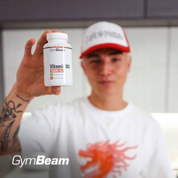 GymBeam Witamina D3 1000IU, kapsułki, 60 szt.