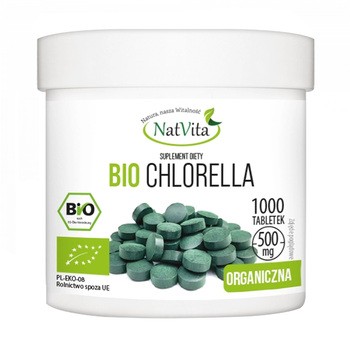 NatVita Bio Chlorella, tabletki, 1000 szt.