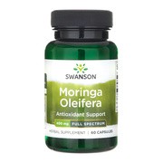 Swanson Full Spectrum Moringa Oleifera, 400 mg, kapsułki, 60 szt.