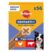 Pedigree Dentastix, przysmak dentystyczny dla psów ras średnich, 56 szt.