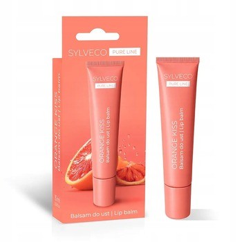 Sylveco Pure Line, balsam do ust, Orange Kiss, 15 ml