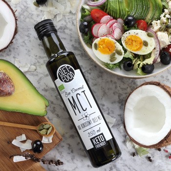 Diet-Food, Bio olej kokosowy MCT, 250 ml
