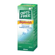 alt Opti-Free Replenish, wielofunkcyjny płyn dezynfekcyjny do soczewek, 300 ml