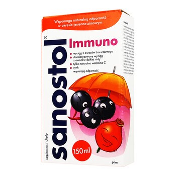 Sanostol Immuno, płyn, 150 ml