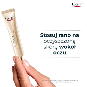 Eucerin Hyaluron Filler + Elasticity, krem pod oczy, SPF 20, 15 ml