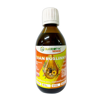 Oliobiotyk Senior, tran roślinny, płyn, 250 ml