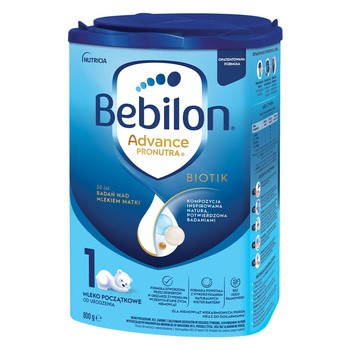 Bebilon Advance Pronutra 1, mleko początkowe od urodzenia, proszek, 800 g