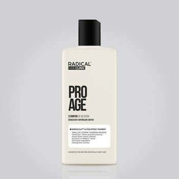Farmona Radical Hair Clinic ProAge, Szampon do włosów dojrzałych i naturalnie siwych, 300 ml