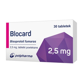Blocard, 2,5 mg, tabletki powlekane, 30 szt.