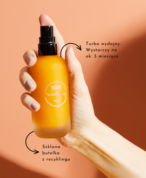 Boska Pszczoła Wildflowers, oleożel z kurkumą i witaminą E, 100 ml