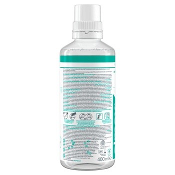 Elmex Sensitive Plus, płyn do płukania jamy ustnej z aminofluorkiem, bez alkoholu, 400 ml