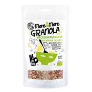 Diet-Food, Bio Granola More&More, Makadamia i Ananas, 300 g https://azcdn.doz.pl/image/d/product/d94da08b-scale-180x180.png
