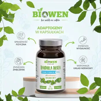 Biowen, Rhodiola Rosea, kapsułki, 60 szt.