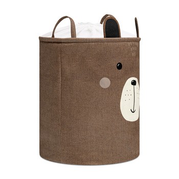 Sipo, kosz na zabawki XXL, Brązowy Miś, 1 szt.