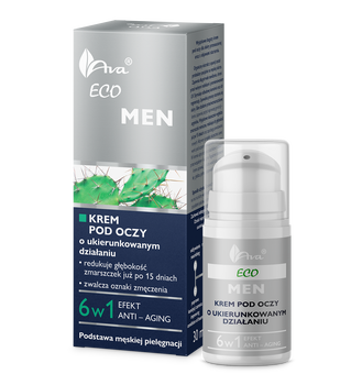 AVA Eco Men, krem pod oczy o ukierunkowanym działaniu, 15 ml