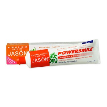 Jason Power Smile, wybielająca pasta do zębów bez fluoru, 170 g