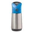 B.box, bidon termiczny ze słomką, Blue Slate, 350 ml
