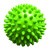 Qmed Massage Balls, piłeczka rehabilitacyjna z kolcami, średnica 7 cm, zielona, 1 szt.
