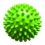 Qmed Massage Balls, piłeczka rehabilitacyjna z kolcami, średnica 7 cm, zielona, 1 szt.