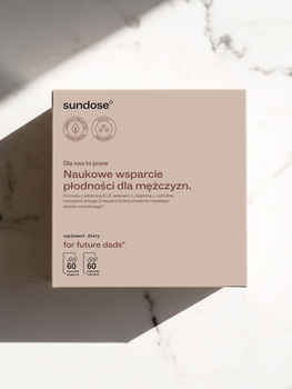 Sundose For Future Dads, kapsułki, 60 szt. + 60 szt.