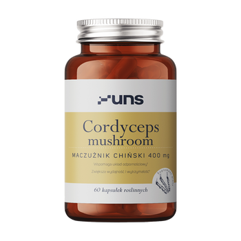 Uns Cordyceps Mushroom, kapsułki, 60 szt.