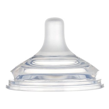 Canpol Babies, antykolkowy smoczek dwustrefowy Natural Shape, 0 m+, 2 szt.