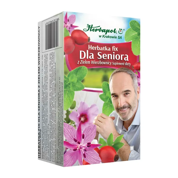 Herbatka dla Seniora z zielem wierzbownicy 2,5g 20 saszetek [Herbatka fix]