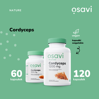 Osavi Cordyceps 1200 mg, kapsułki, 60 szt.