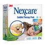 Nexcare ColdHot Therapy Pack Happy Kids, zimno-ciepły okład żelowy wielokrotnego użytku, 11 cm x 12 cm, 2 szt.