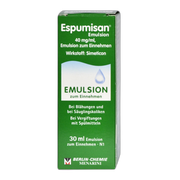 Espumisan, 40 mg/ml, krople doustne, emulsja, 30 ml (import równoległy, Delfarma)