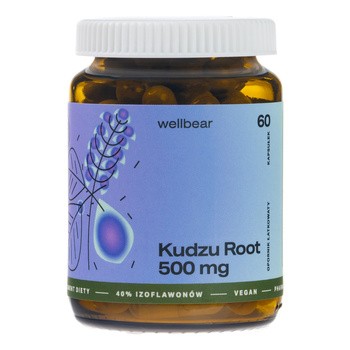 Wellbear Kudzu 500 mg, kapsułki, 60 szt.