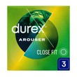 Durex Arouser, prezerwatywy prążkowane, 3 szt.