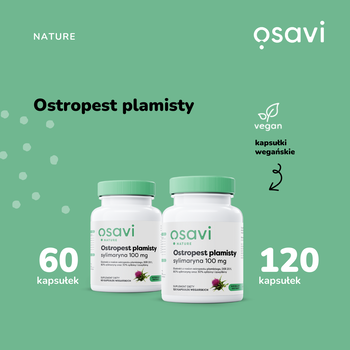 Osavi Ostropest plamisty, sylimaryna 100 mg, kapsułki,  60 szt.