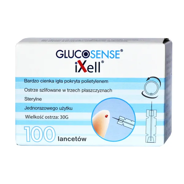 Lancety do nakłuwacza Glucosense 100 szt. [Glucosense]