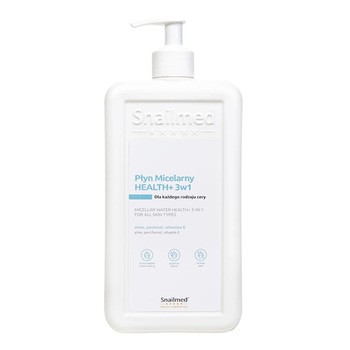 Snailmed Health 3w1, płyn micelarny dla każdego rodzaju skóry, 480 ml