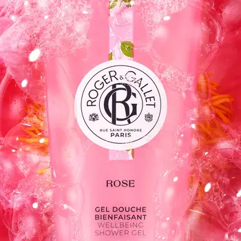 Roger & Gallet Rose, żel pod prysznic, 200 ml