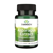 Swanson Asparagus Extract, kapsułki, 60 szt.        