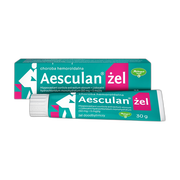 Asceculan, (50 mg+5 mg)/g, żel doodbytniczy, 30 g