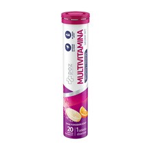 DOZ Product Multivitamina Witaminy i Minerały, tabletki musujące, 20 szt.