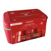 Zestaw Vichy Liftactiv Collagen Specialist 16, krem na dzień, 50 ml + krem na noc, 50 ml + kosmetyczka, 1 szt.