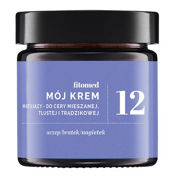Fitomed Mój krem Nr 12, krem do cery mieszanej, tłustej i trądzikowej, 55 g