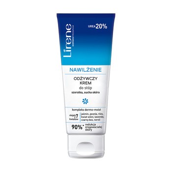 Lirene Dermoprogram Nawilżenie, odżywczy krem do stóp, 100 ml