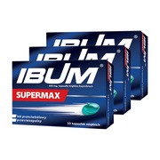 alt Zestaw 3x Ibum Supermax, 600 mg, kapsułki miękkie, 10 szt.
