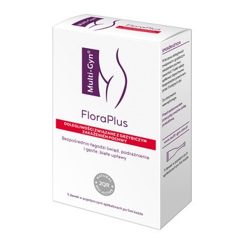 Multi-Gyn FloraPlus, żel dopochwowy, 5 aplikatorów x 5 ml